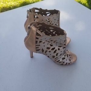 Studded party heels